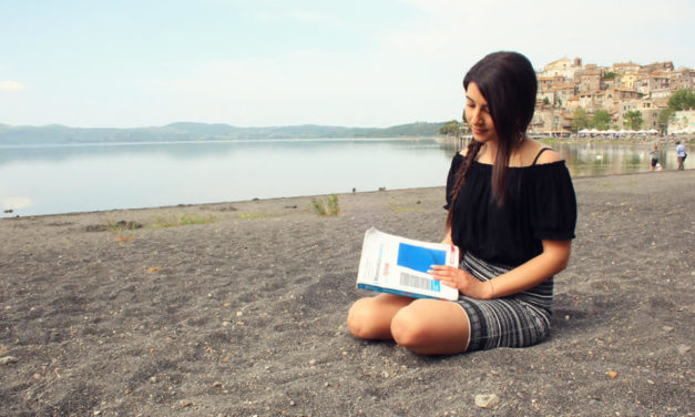 ALESSIA AISHA BOLZAN DURANTE LE RIPRESE DEL VIDEO DEDICATO A GIORGIA